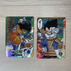 ドラゴンボール 孫悟空 ベジータ アドバンスパック ダイバーズ カード