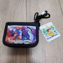 ポケモン　ウォレット　お財布　ブラック　ミライドンコライドン　男の子　SV