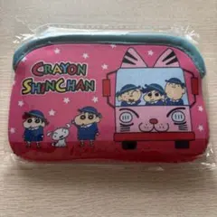 クレヨンしんちゃん ミニスクエアポーチ 約13cm x 8.5cm