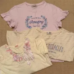 mezzo piano メゾピアノ　Tシャツ　サイズ140〜150 3点セット