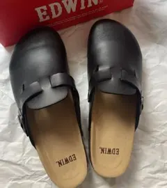 EDWIN ブラック サボ・クロッグサンダルのサムネイル
