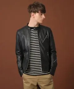 ドレステリア　シングルライダースジャケット