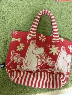 MOOMIN ムーミン トートバッグ レッド系