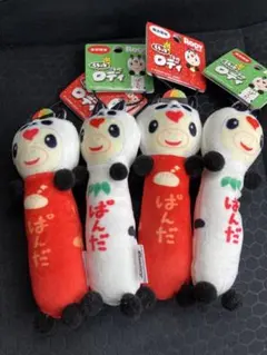 新品 もちっとご当地ロディ ぱんだ ストラップ 4個セット　RODY