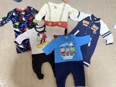 キャラクターロンパースセット 95cm以下 5点