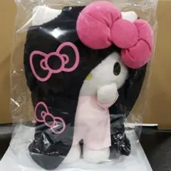 特大50cm ハローキティ×貞子コラボ ぬいぐるみ　片目　ver. くじ サンリオ 貞子×ハローキティぬいぐるみ – ROBOTROBOT