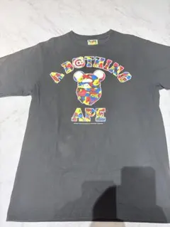 【希少】A BATHING APE Tシャツ メディコムトイロゴ ブラック Mのサムネイル