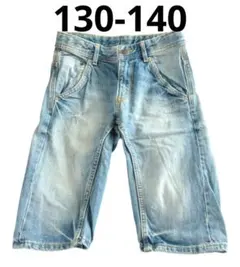130-140⭐H&M ハーフパンツ 半ズボン ジュニア キッズ
