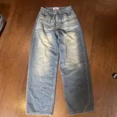 OOTJ ORGN ワイドレッグデニムパンツ