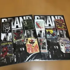 スパイダーマン　カードセット（5枚）　　2種