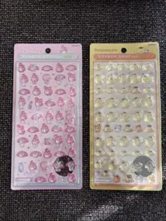 【正規品】サンリオボンボンドロップシール ミニ　マイメロ　ポムポムプリン　セット