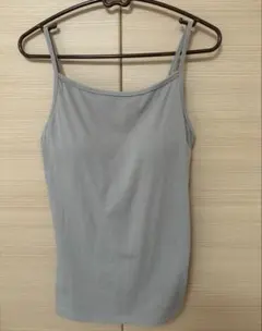 エアリズム　コットンボートネックブラキャミソール