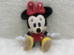 ディズニー ミニーマウスぬいぐるみバッヂ