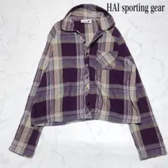 HAI storting gear ISSEY MIYANE チェックネルシャツ