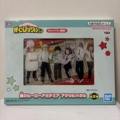 僕のヒーローアカデミア アクリルパネル　ラウンドワン限定【新品・未開封】ヒロアカ