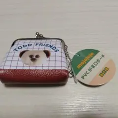 く*ま様 mojojojo クマの顔 PVCがま口ポーチ