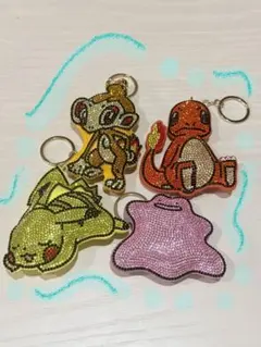ポケモン キーホルダー　4つセット