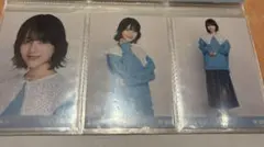 乃木坂46 生写真　林瑠奈　襟付きコーデ　3種コンプ