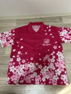 Cerezo 30周年記念 桜柄Tシャツ アロハシャツ Fサイズ