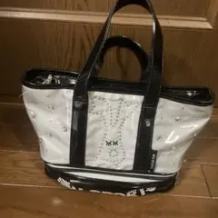 MUスポーツ ラウンドバッグ　ハンドバッグ
