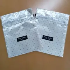 kate spade ドット柄ポーチ 2個セット