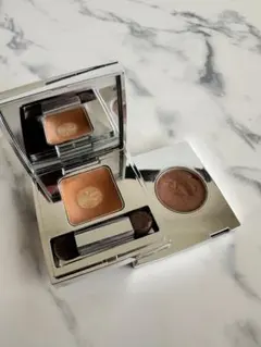 RMK ザベージュライブラリー　アイシャドウデュオ　ジェムサンド02