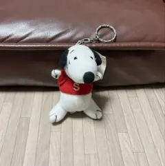 スヌーピーのぬいぐるみキーホルダー レトロ