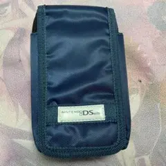 Nintendo DS Lite ケース ネイビー カラビナ付き