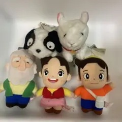 激レア　当時物　アルプスの少女ハイジ　マーモット　アトリ　ペーター　セット 激レア 当時物 アルプスの少女ハイジ マーモット アトリ ペーター