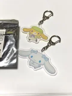 シナモン　カプチーノ　アクリルキーホルダー　シナモロール