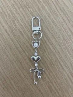 ハートリボンチャーム