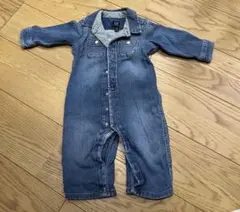 GAP デニムオーバーオール 6-12M