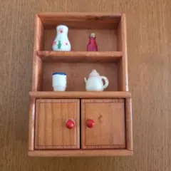 木製 ミニチュア家具 シェルフ