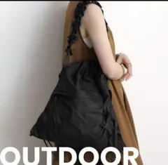 5月限定値下げ】todayful Nylon Gather Bagブラック - メルカリ