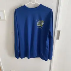 AKTR 長袖シャツ Lサイズ 青