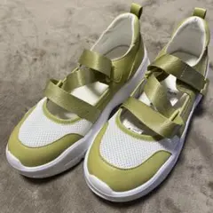 GU/ボリュームソールストラップスニーカー+E/L/ジーユー/新品未使用