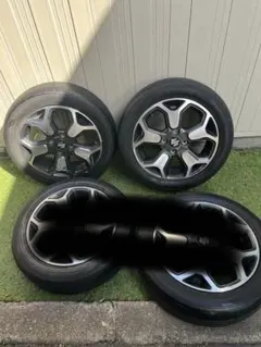①スズキ ハスラー 純正ホイール4本セットのうち2本、15×41/2Jのサムネイル