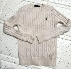 Polo Ralph Lauren ケーブルニットセーター xs
