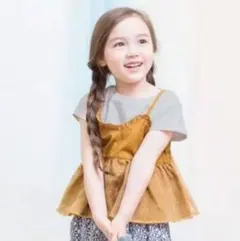 アプレレクール　110 ペプラムキャミソール　Tシャツ