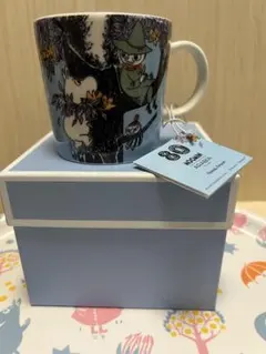ムーミン アラビア　マグカップ　フレンズ　フォーエバー　80周年