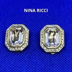 NINA RICCI ヴィンテージ ゴールドイヤリング