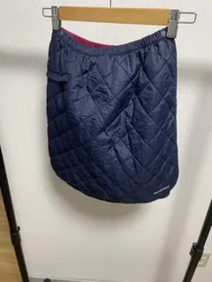 モンベル キッズ サーマラップ スカート 125-155cm ネイビー 防寒