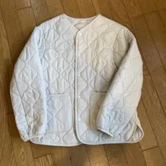 ユニクロ　キルティングジャケット　キッズ160