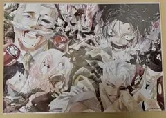 カグラバチ 第1回人気投票 懸賞 当選品 メタリックボードポスター 当選書付きのサムネイル