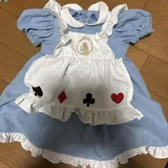 アリス風 水色ドレス ワンピース