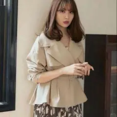 Her lip to Hemingway Check Tweed Jacket - メルカリ