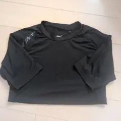 野球 Mizuno ブラック 半袖 アンダーシャツ 150