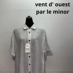 vent d' ouest par le minor 半袖 シャツワンピース vent d' ouest par le minor 半袖 シャツワンピース - メルカリ