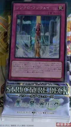 シークレットレア　遊戯王OCG　シンクロ・ワンウェイ