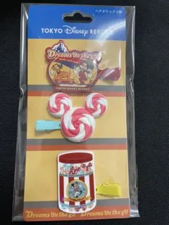 東京ディズニーリゾート ヘアクリップ3個セット